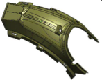 RETRO - Rear center plate