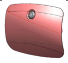 [GLRE-A18] RETRO - Storage compartment door