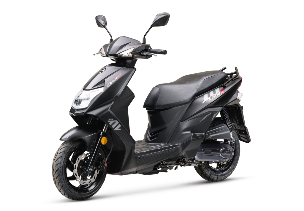 SYM ORBIT III (50cc Classe A, Noir)