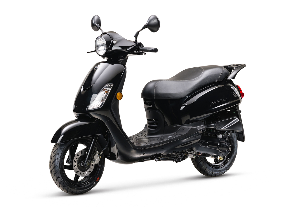 SYM FIDDLE II EFI (50cc Classe A, Noir)