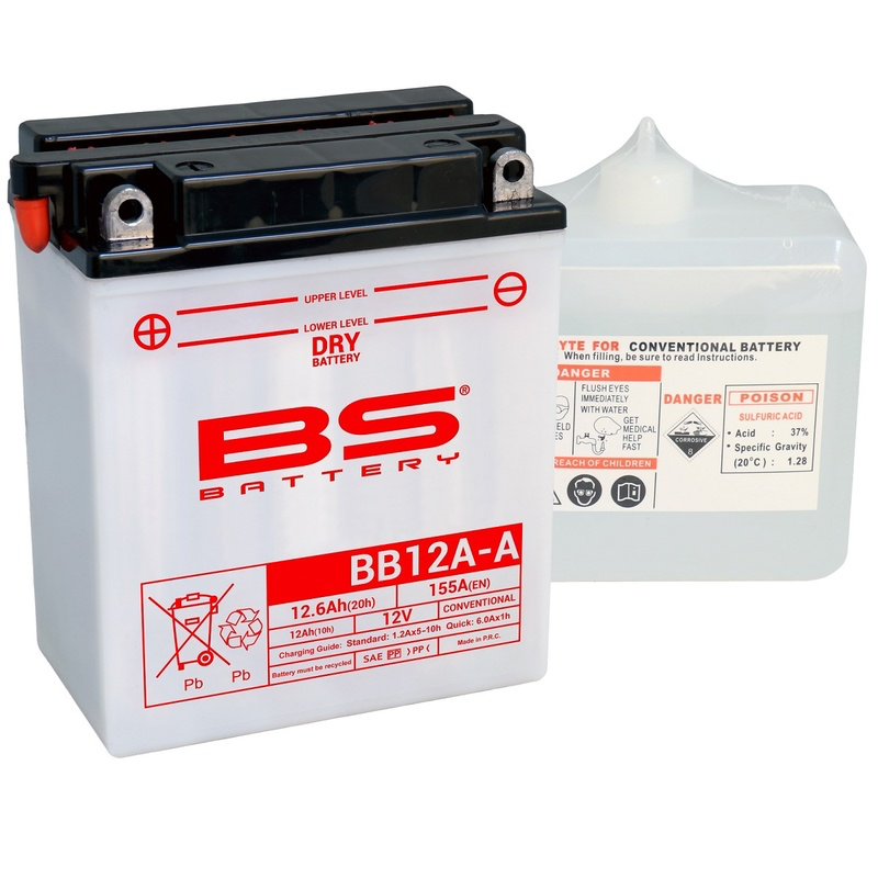 [310561] BS Battery High performance with Acid Pack - BB12A-A