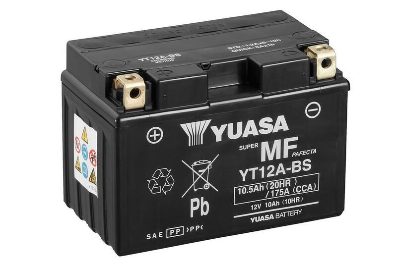 [YT12A-BS] Kymco Batterij YT12A-BS YUASA