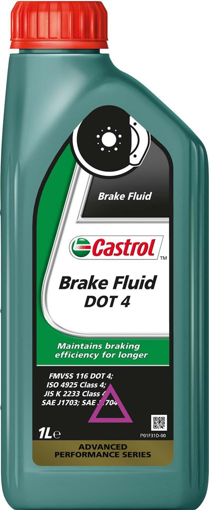 [A18907] CASTROL BRAKE FLUID DOT 4 1L