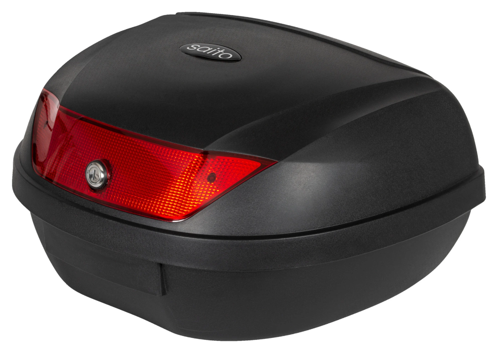 [4001B] APlus Top Case 51 l with red reflector