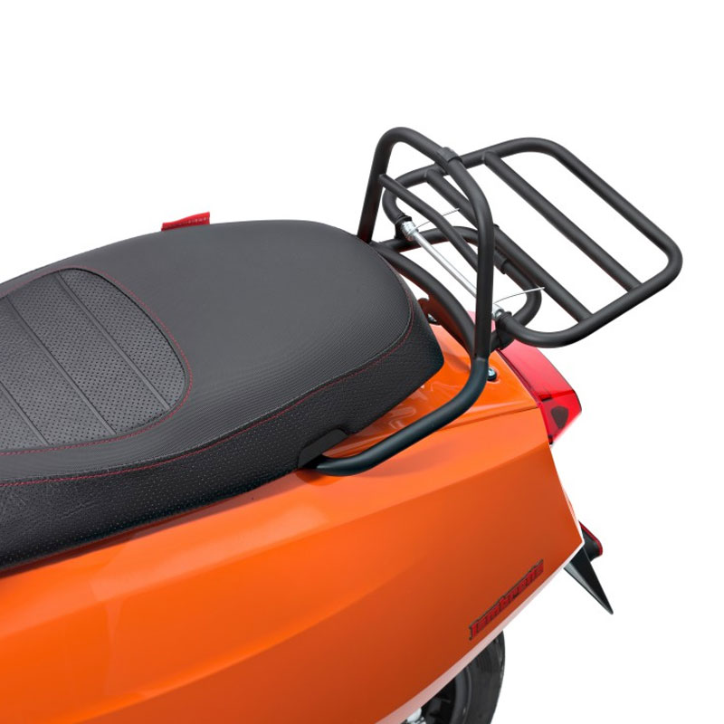 Lambretta Rear Carrier (foldable) Black
