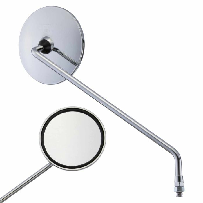 Mirror VICMA right round chrome For all Vespa Classic