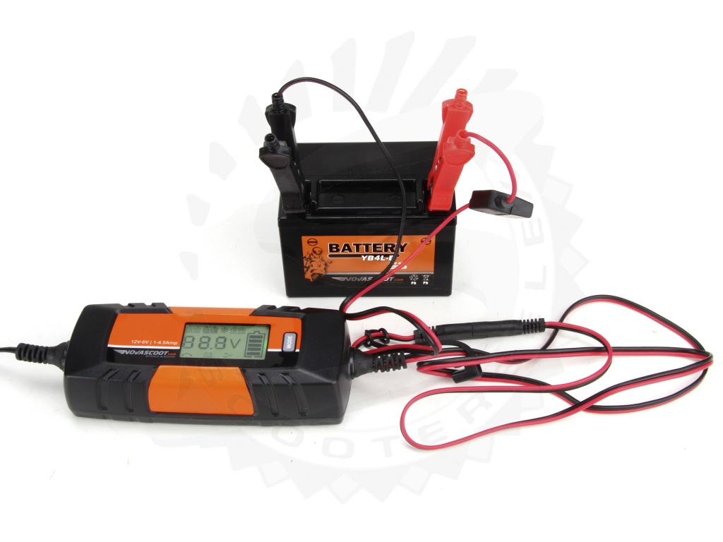 [750513] Chargeur NOVASCOOT F4 1-4,5Amp 6V/12V