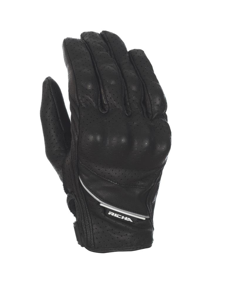 [5CRH-100-XS] Richa Cruiser Glove with holes Black (XS)