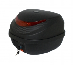 APlus Top Case 32 l black with back support