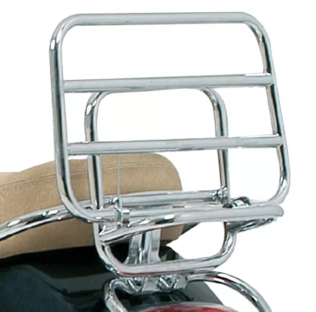 [656106] Vespa Rear Carrier (foldable) Chrome LX