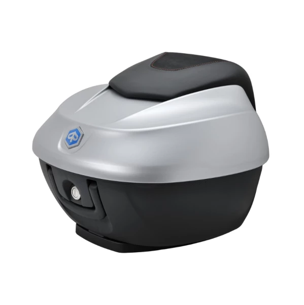 Piaggio Top Case Kit 36 l. grijs mat 760/B Beverly HPE (incl. montageplaat)