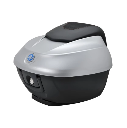 Piaggio Top Case Kit 36 l. grijs mat 760/B Beverly HPE (incl. montageplaat)
