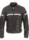 Guns Windbreaker Mesh Jacket Black L