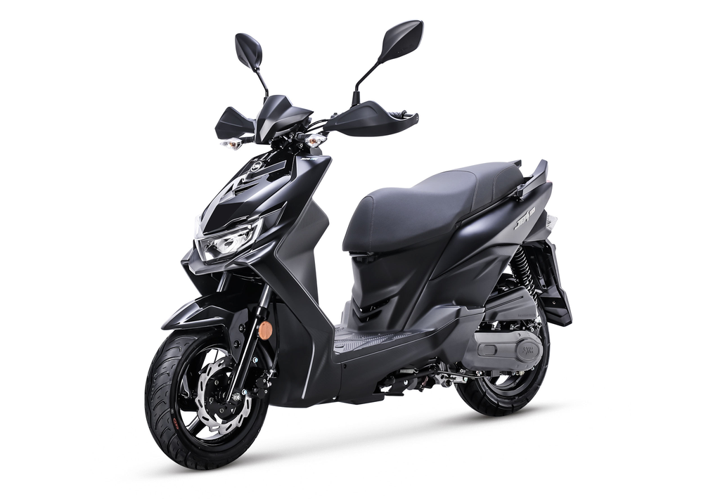 SYM JET 4 RX (50cc Klasse A, Zwart Mat)