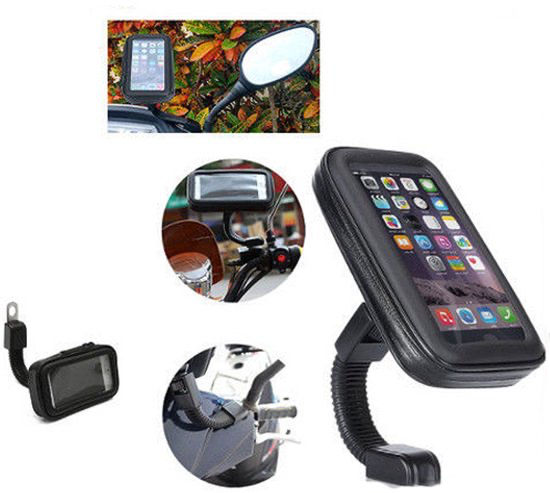 Smartphone Holder TNT Waterproof Universal (Mirror Mount) 5.5 Inch