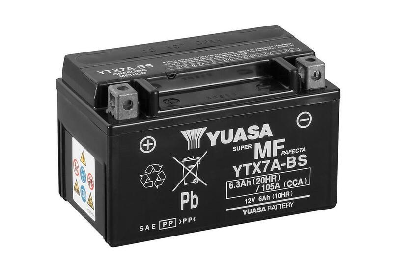 [YTX7A-BS] YUASA Battery - YTX7A-BS