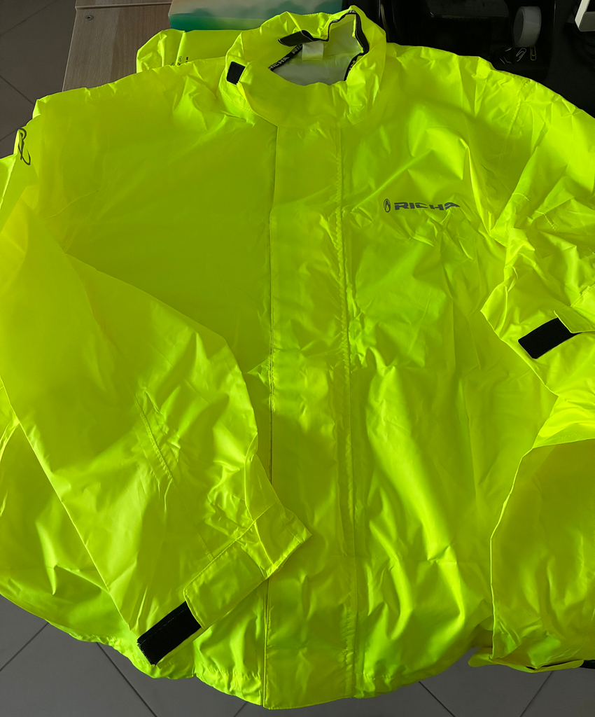 RICHA RAINVENT JACKET FLUO YELLOW