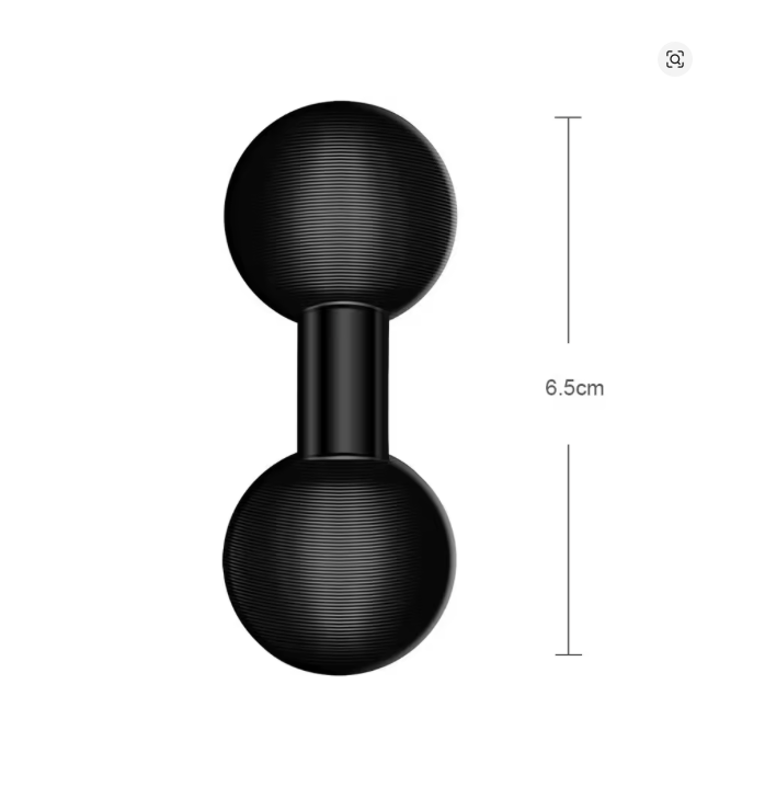 [J-25mm-25mm] Kogelkopadapter 25mm - 25mm