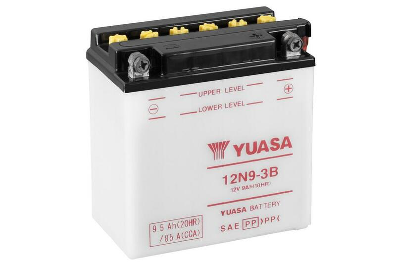 [12N9-3B] YUASA conventionnelle sans pack acide - 12N9-3B