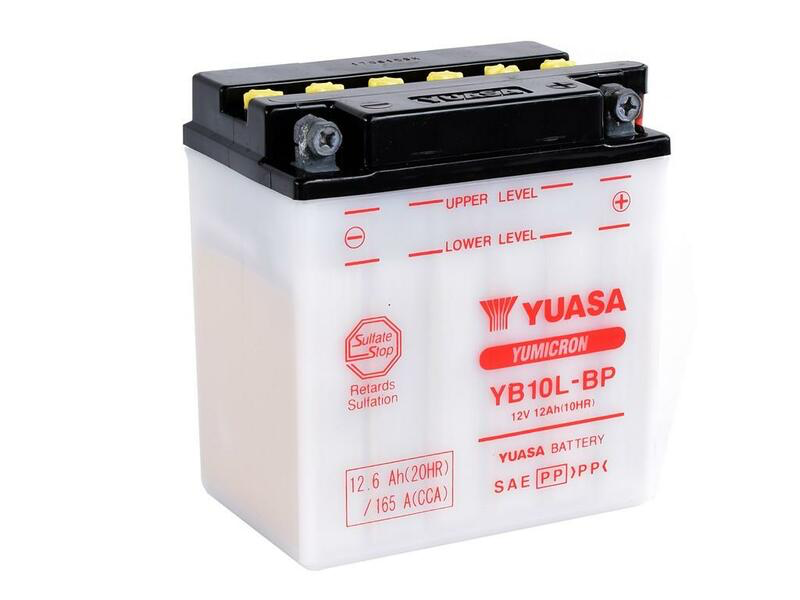 [YB10L-BP] YUASA Battery Conventional without Acid Pack - YB10L-BP