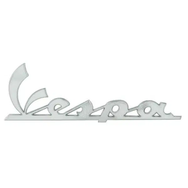 [1B000944] Embleem Vespa Chroom (150x50mm)