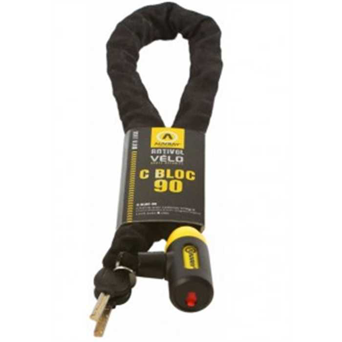 C Bloc ketting D.6 – 90 cm met geïntegreerd slot