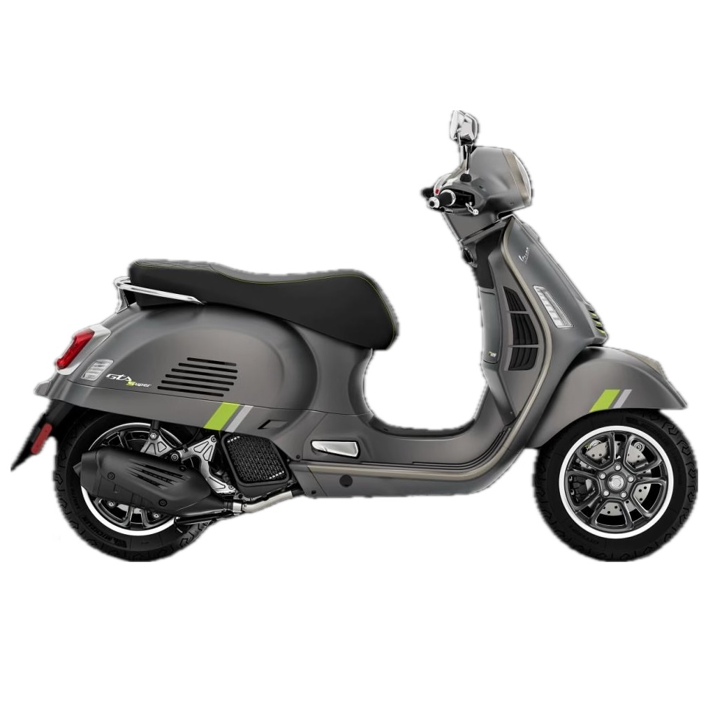 Vespa GTS Supertech 310  (125cc, Blue Mat)