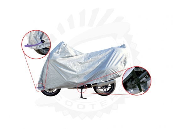 Beschermhoes motor/ scooter RMS maat XL