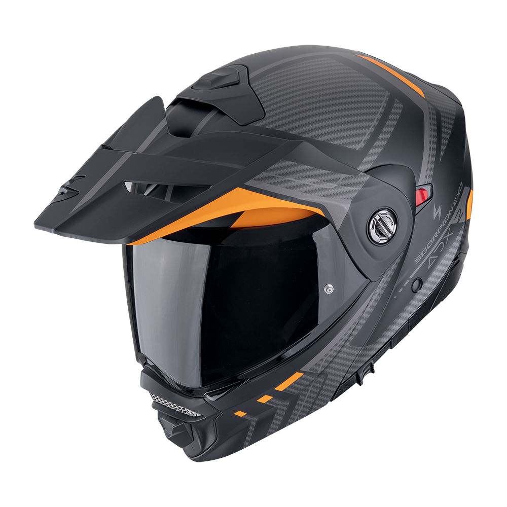 ADX-2 LEWIS MATT BLACK ORANGE (M)