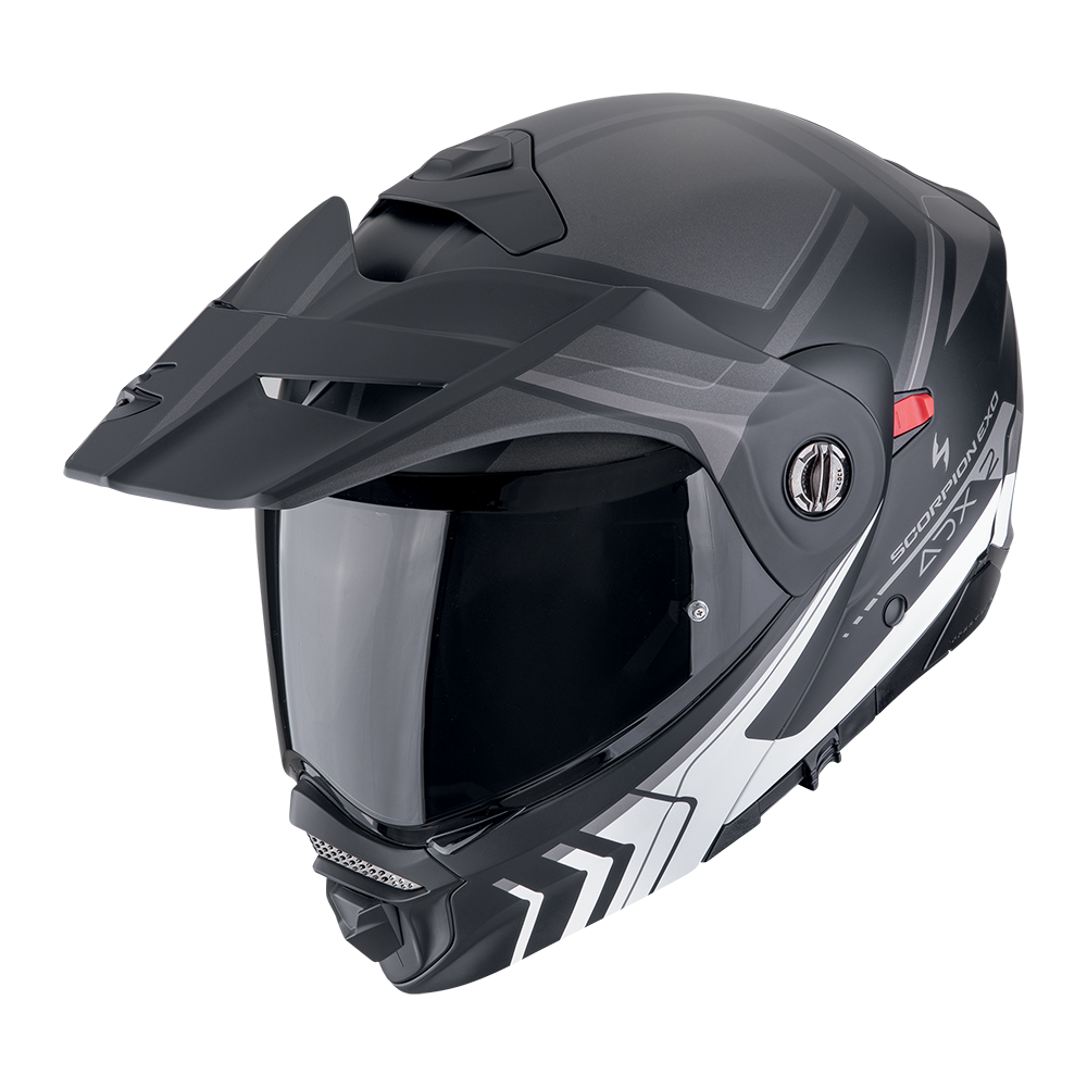 ADX-2LEWIS MATT BLACK SILVER (XL)