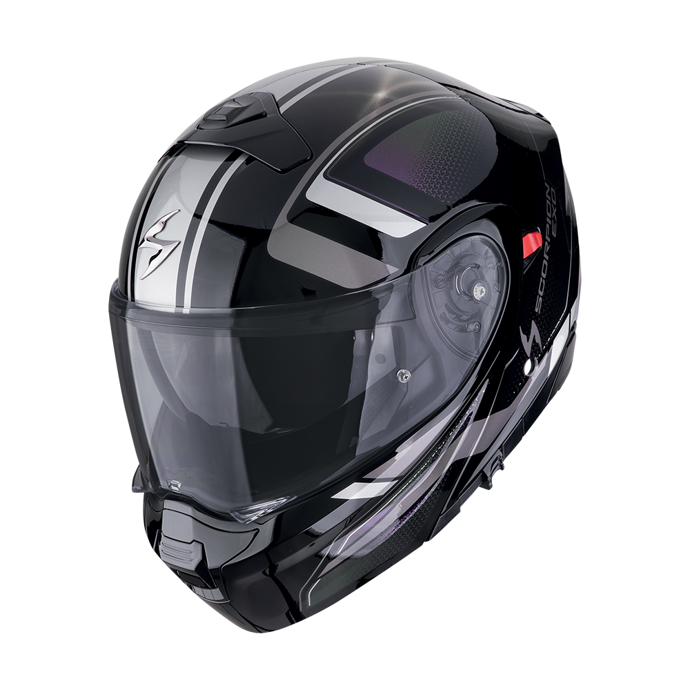 EXO-930 EVO ARDENS MATT BLACK-SILVER (M)