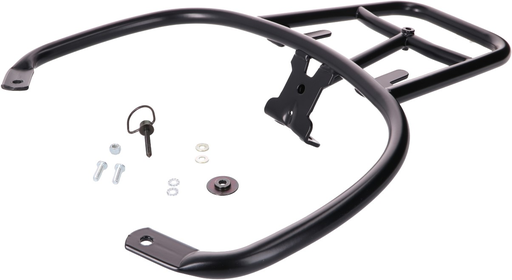 [1B001909] Vespa Rear Carrier for top case 36L Matt Black GTS Super