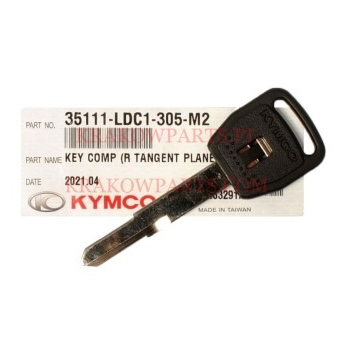 [35111-LDC1-305-M2] Kymco Master Key TJ (gleuf aan de rechterkant)