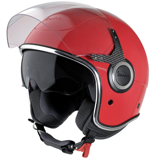 [606656M0xx] Vespa Jet Helm VJ rood