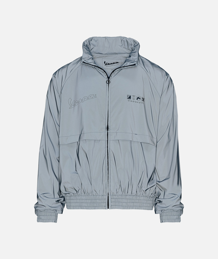 [62817] Vespa Rain Coat Anthracite