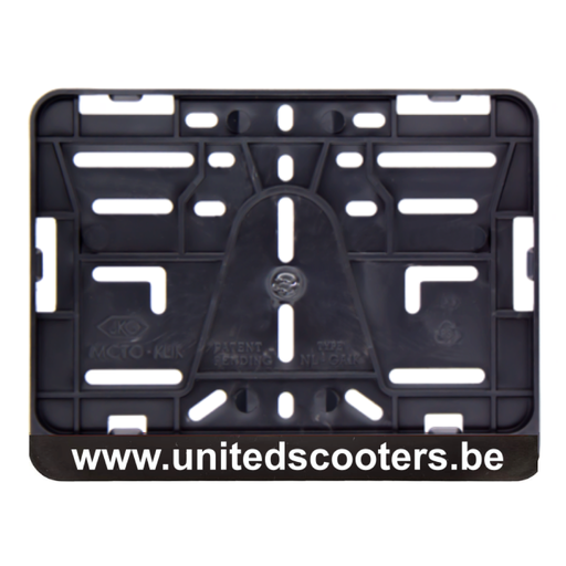 Support de plaque d’immatriculation Moto